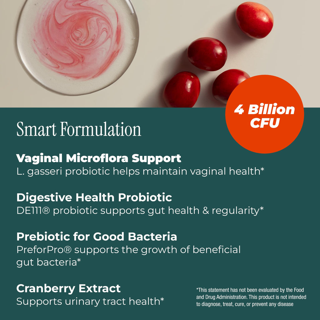 pH-D Feminine Health Vaginal Probiotic Oral Supplement - 30 Capsules - image 4
