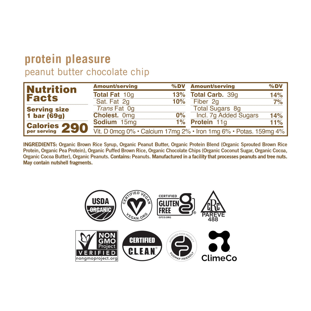 GoMacro MacroBar Organic Vegan Protein Bars