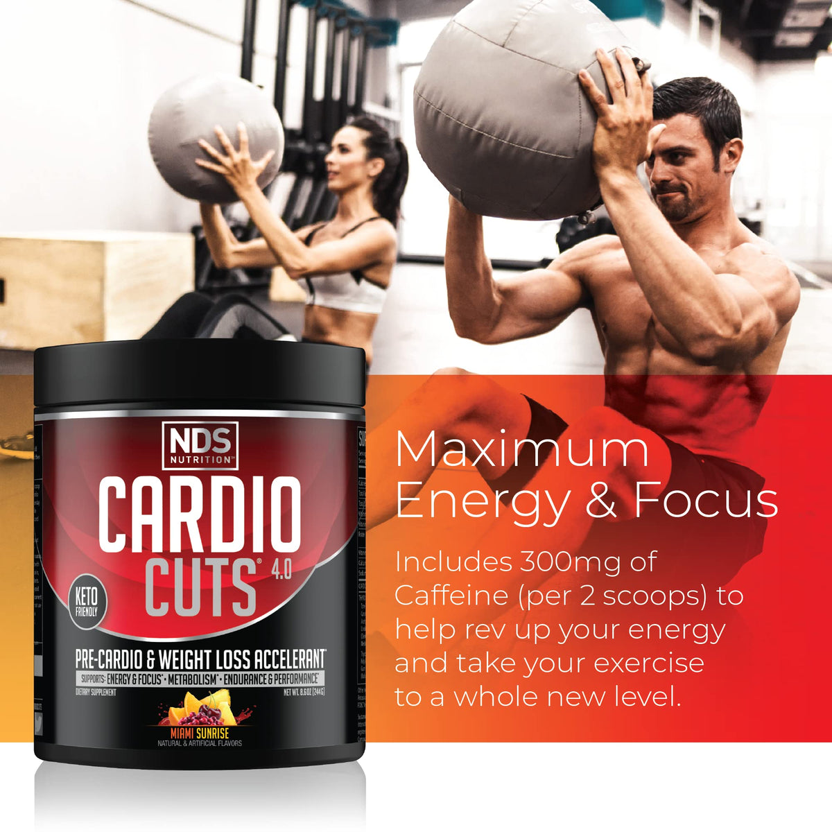 NDS Nutrition Cardio Cuts 4.0 Pre-Workout Powder - 8.6 oz - image 4