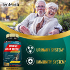 Tenmido Horny Goat Weed Extract with Ginseng & Herbs - 120 Capsules - image 7