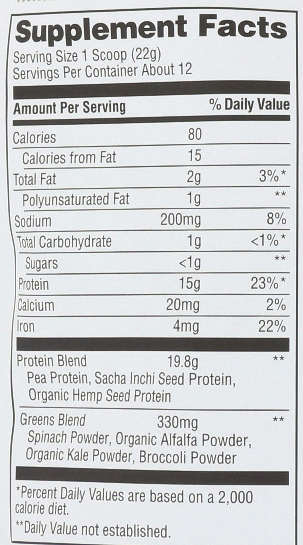 365 by Whole Foods Market Plant-Based Protein Powder Coconut Almond - 9 oz - image 3