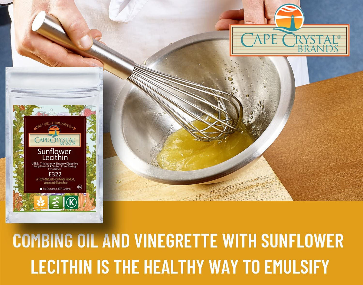 Cape Crystal Sunflower Lecithin Powder 100% Natural - 2 oz - image 8