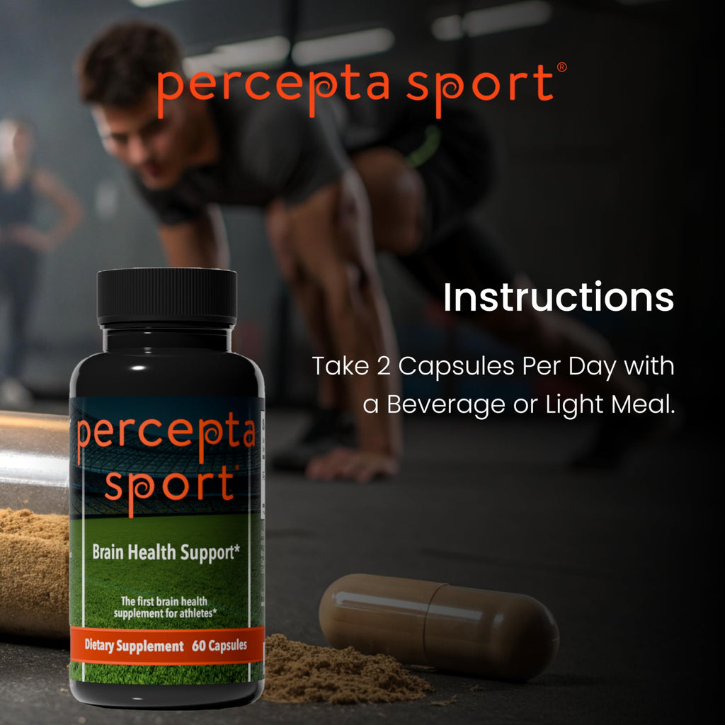 Percepta Sport Brain Supplement for Athletes - 60 Capsules - image 9