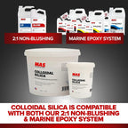 MAS Epoxies Colloidal Silica Epoxy Thickener - 1 Quart - image 2