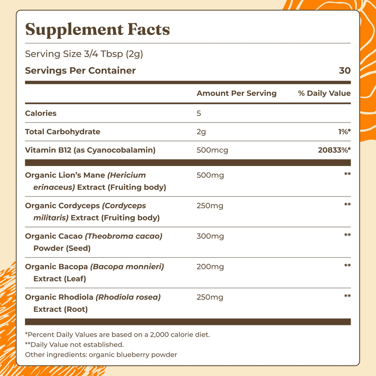 Four Sigmatic Focus Blend Lion's Mane Powder - 30 Servings - image 8