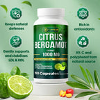 LaVitali Citrus Bergamot Extract 1000mg - 150 Vegetarian Capsules - image 2