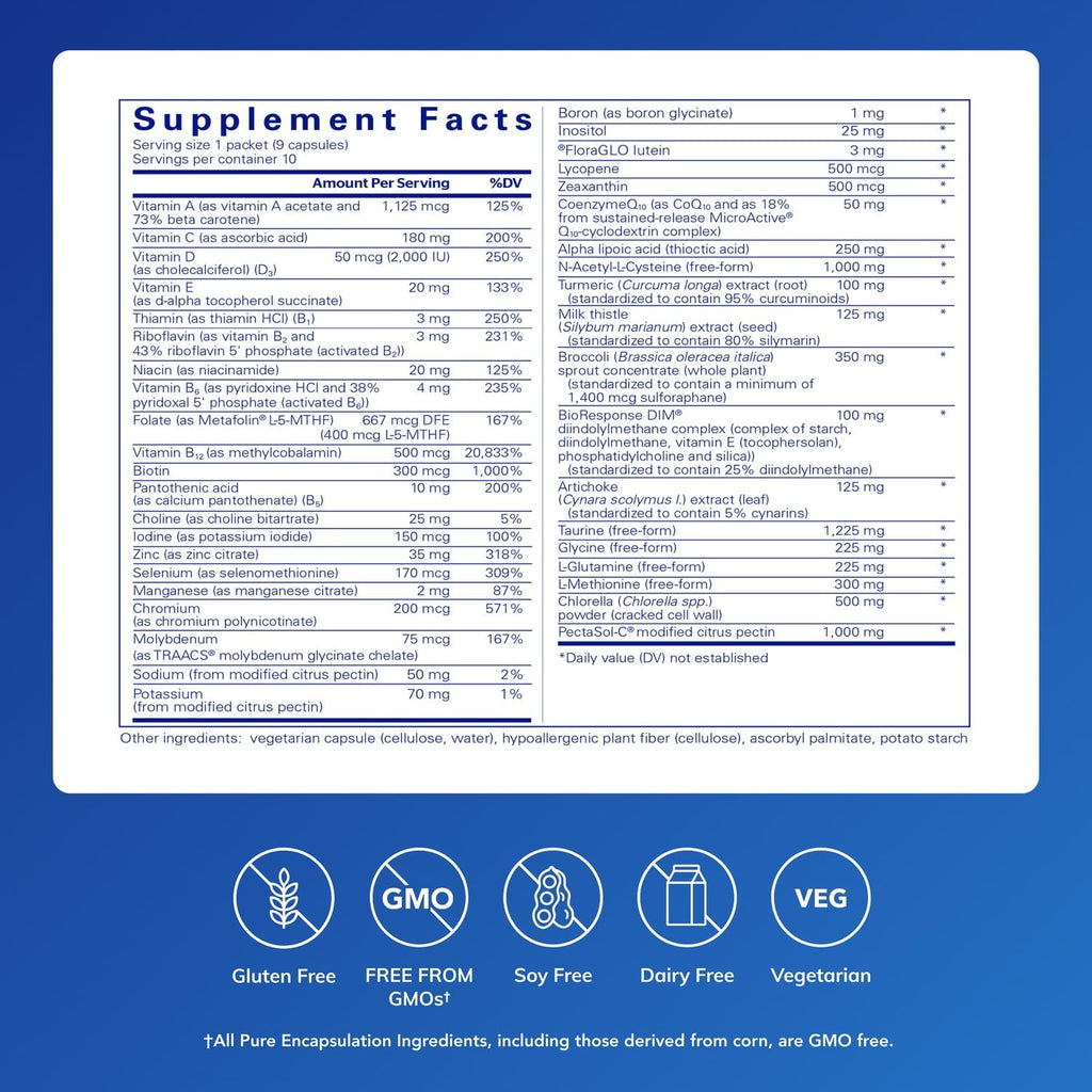 Pure Encapsulations UltraDetox 10-Day Pure Pack - 10 Packets - image 2