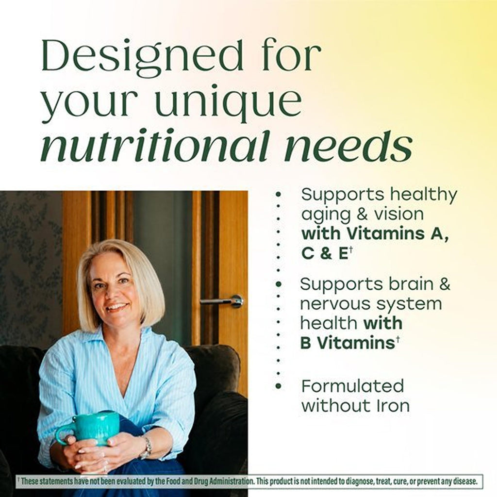 MegaFood Women's 55+ One Daily - Multivitamin with B