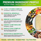 VEGEPOWER Whole Food Multivitamin for Women