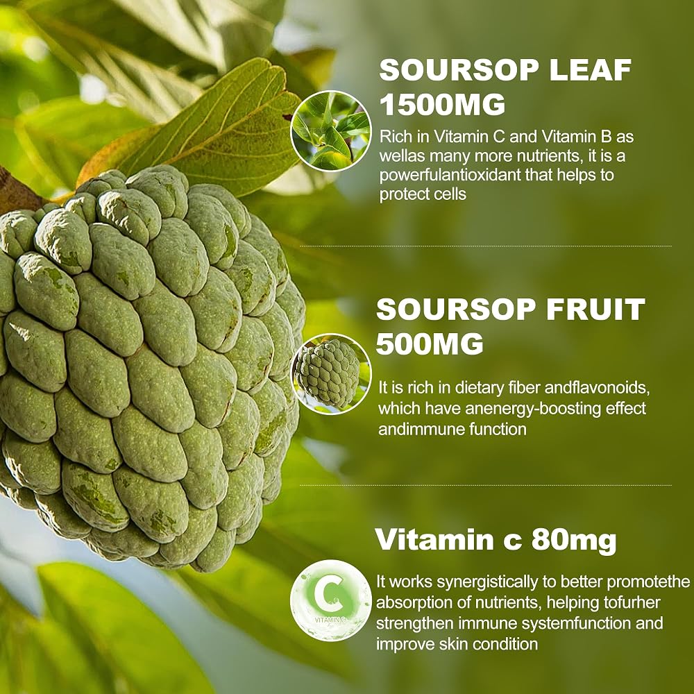 Menkru Soursop Graviola Liquid Drops