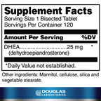 Douglas Laboratories DHEA 25 mg - 120 Tablets - image 2
