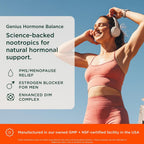 The Genius Brand Estrogen Balance DIM Supplement - 30 Capsules - image 3