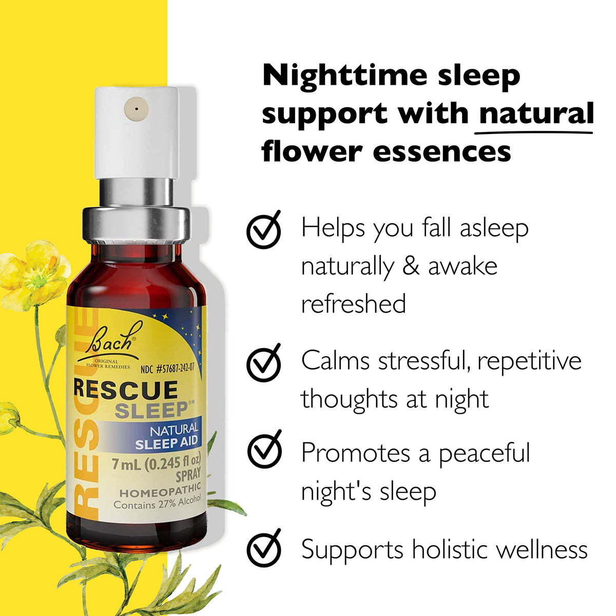RESCUE Day & Night Bundle Stress Relief & Sleep Aid Spray - 2-Pk - image 4
