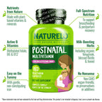 NATURELO Postnatal Multivitamin for Breastfeeding - 180 Capsules - image 4