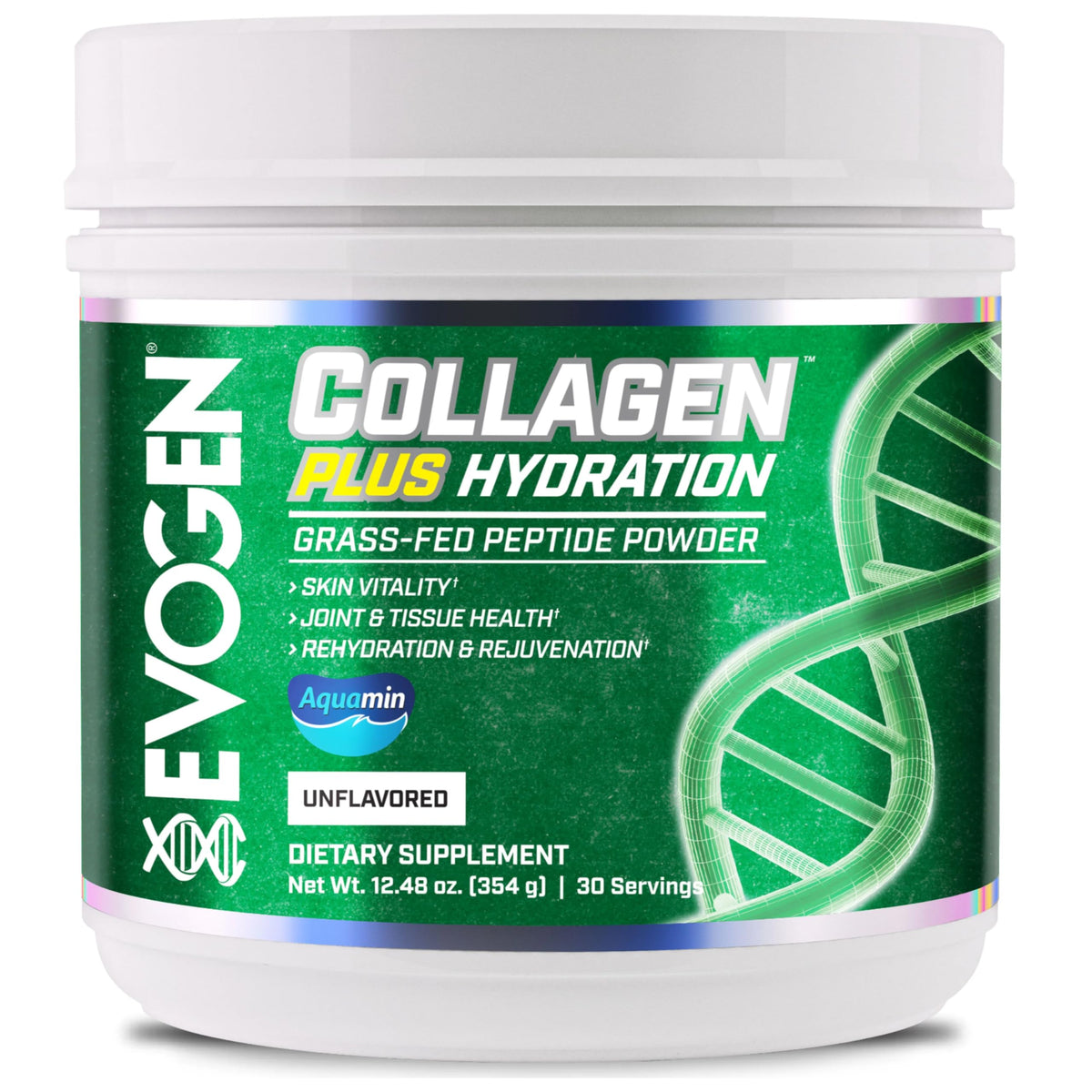 Evogen Collagen Plus Hydration Vanilla Powder