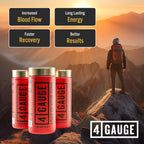 4 Gauge Fitness Explosive Preworkout Powder Nitric Oxide Booster - 30 Servings - image 4