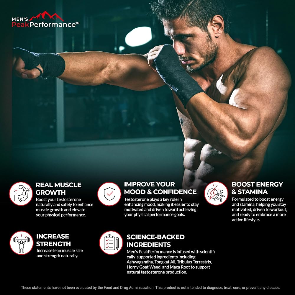 MEN'S PeakPerformance PerformanceMax Energy & Stamina - 10 Capsules - image 5