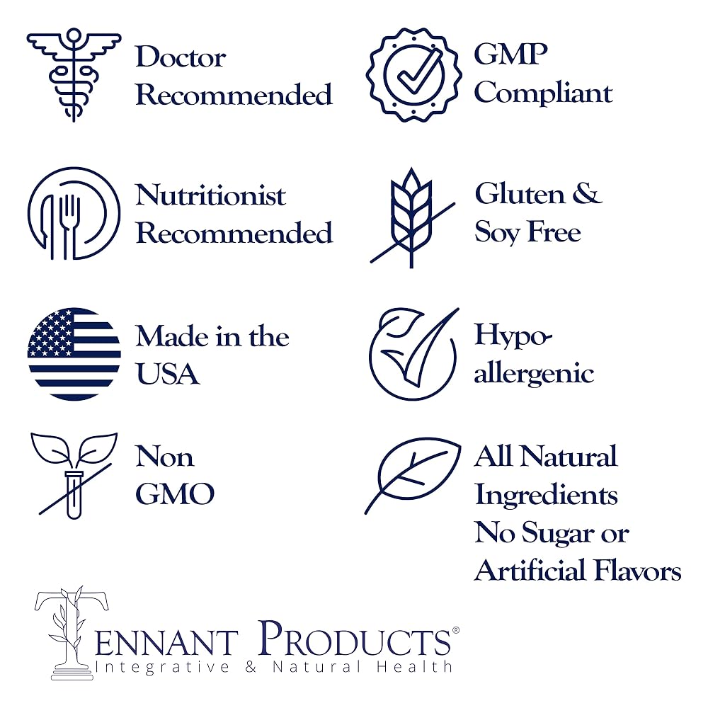 Dr. Tennant's Restore Vanilla Vegan Protein Powder - 14 Packets - image 5