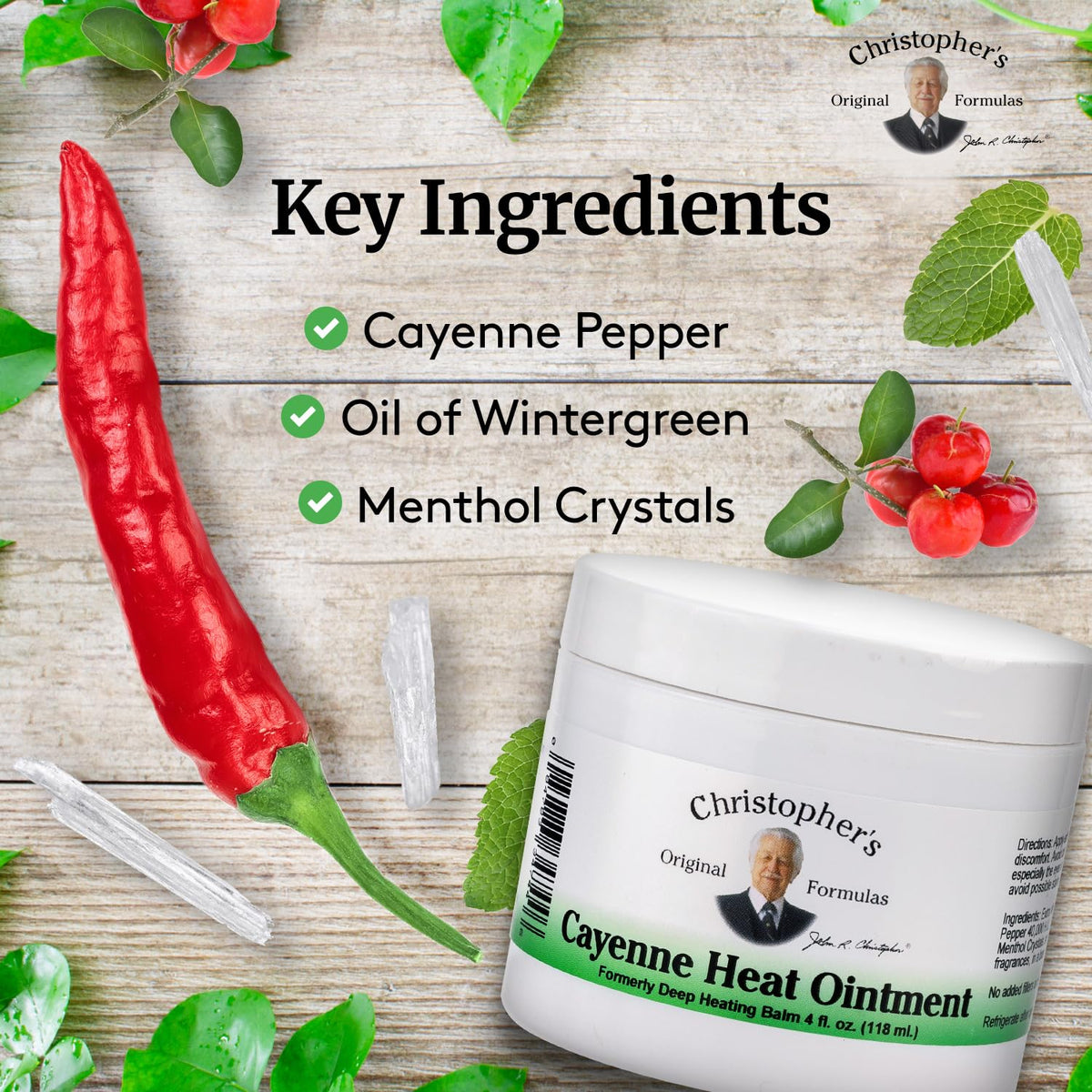 Christopher's Original Formulas Cayenne Heat Ointment - 4 fl oz - image 3