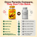 NOMMY BEARS Kids Multivitamin Gummies Age 2+ - 90 Gummies - image 3
