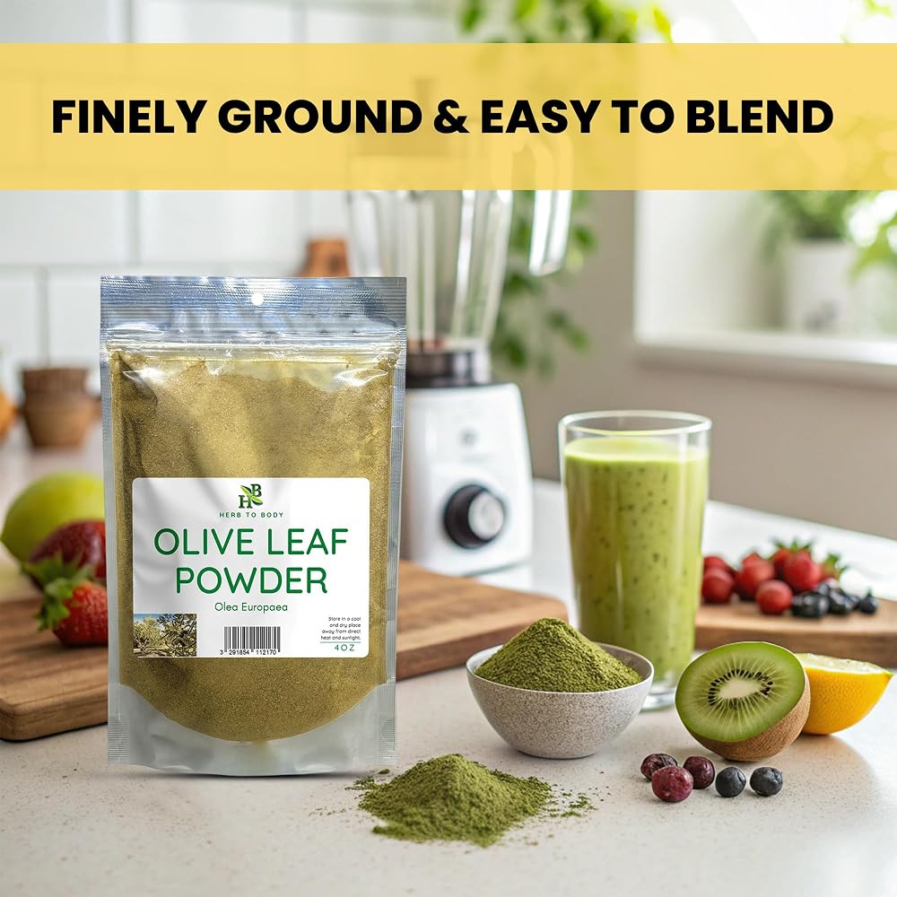 Herb To Body Olive Leaf Powder for Antioxidant Support - 4 oz - image 7
