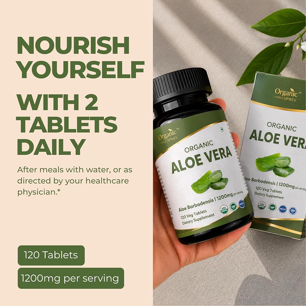 ORGANIC SPREE Aloe Vera Tablets