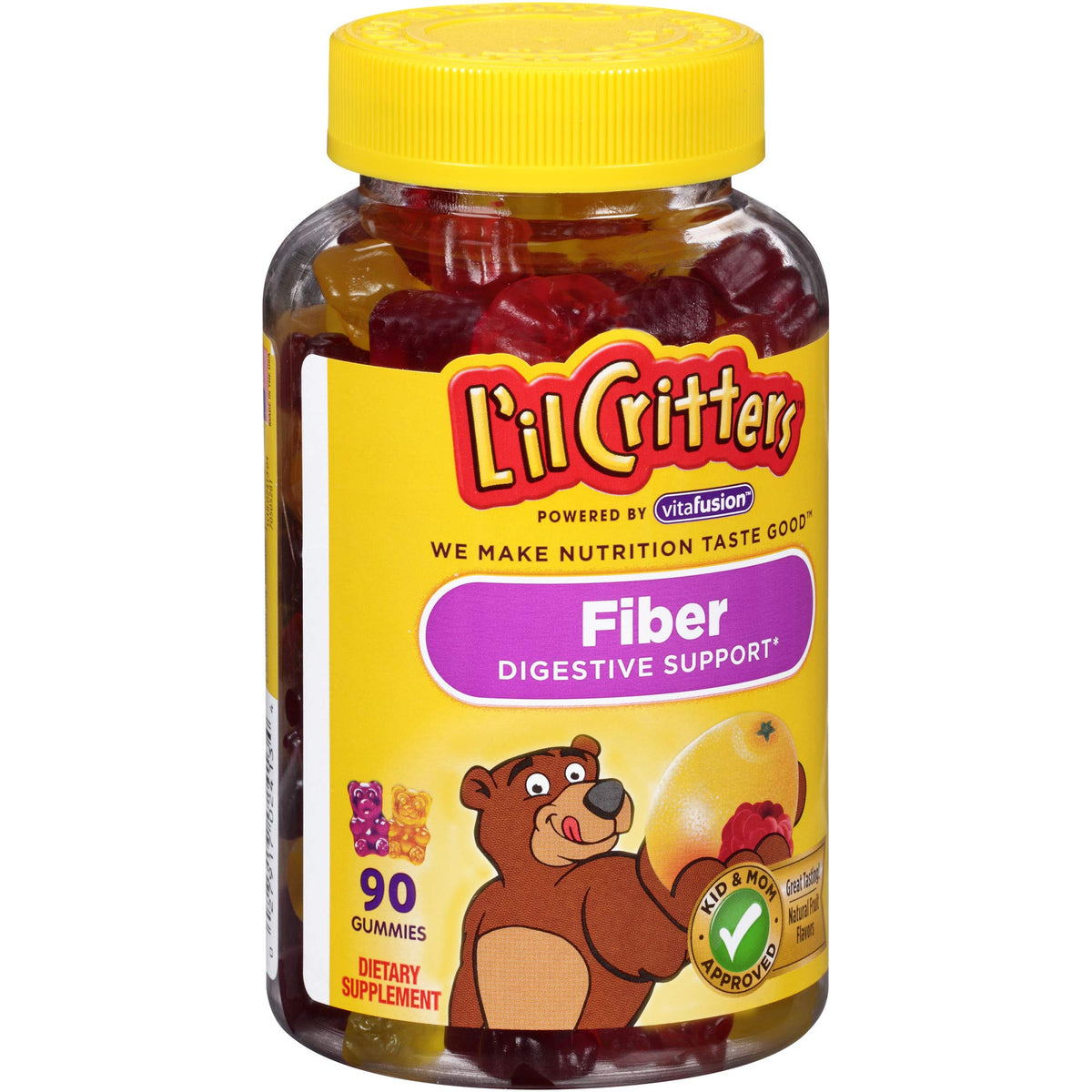 Lil Critters Fiber Gummy Bears - 90 Count - image 3