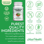Maxi Health Supreme - High Potency Multivitamin & Mineral Supplement