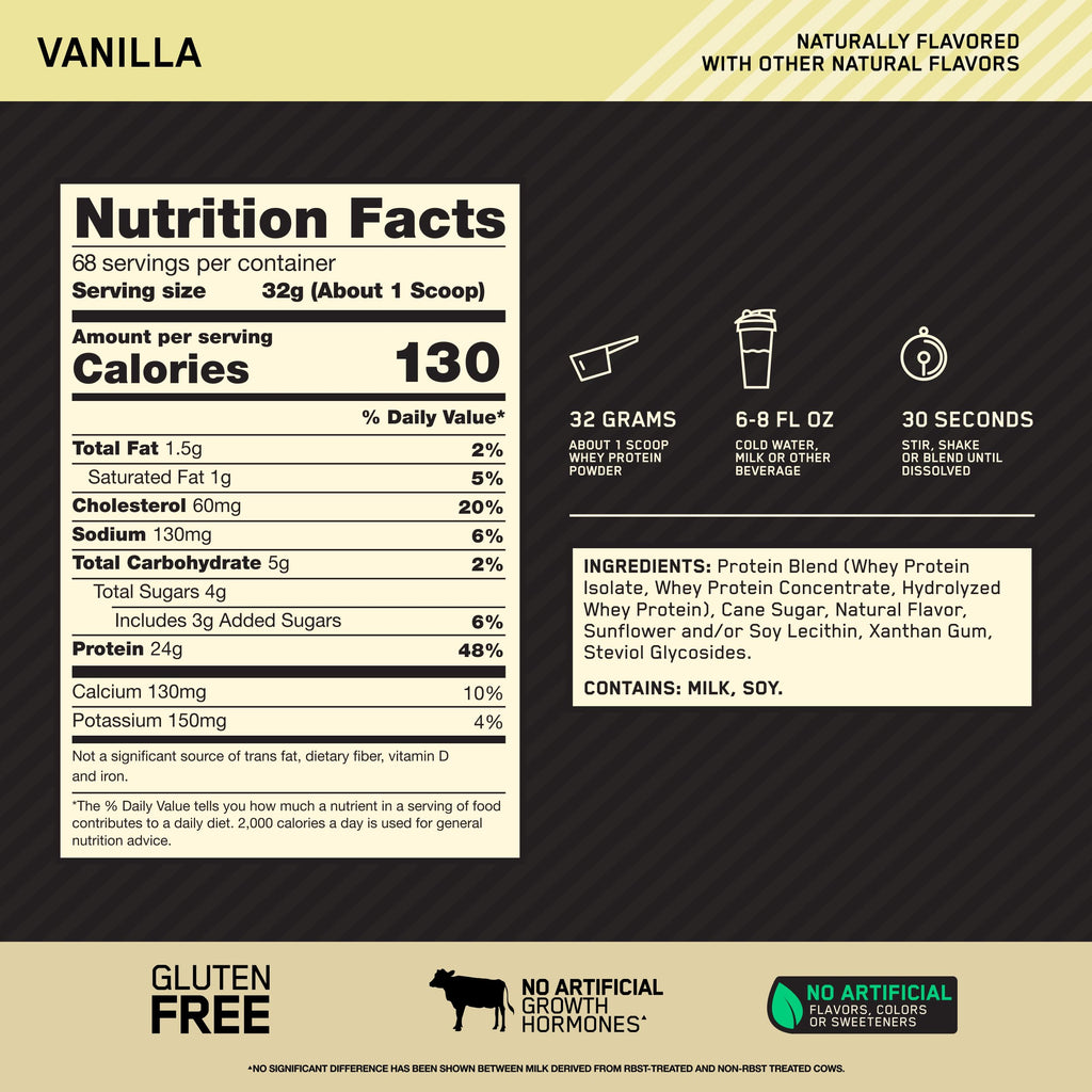 Optimum Nutrition Protein Supplement Powder