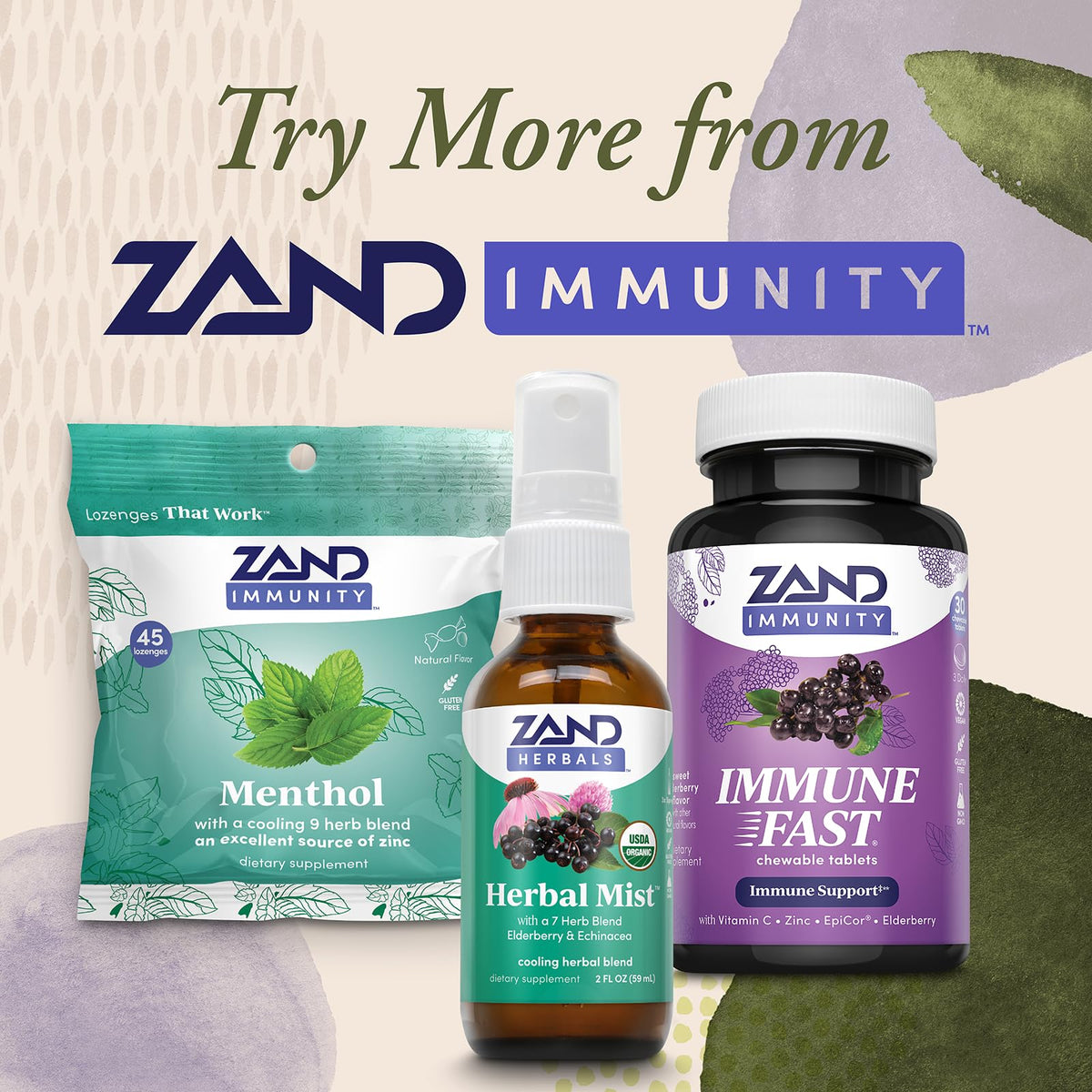 ZAND Immune Fast Elderberry Chews - 30 Tablets - image 5