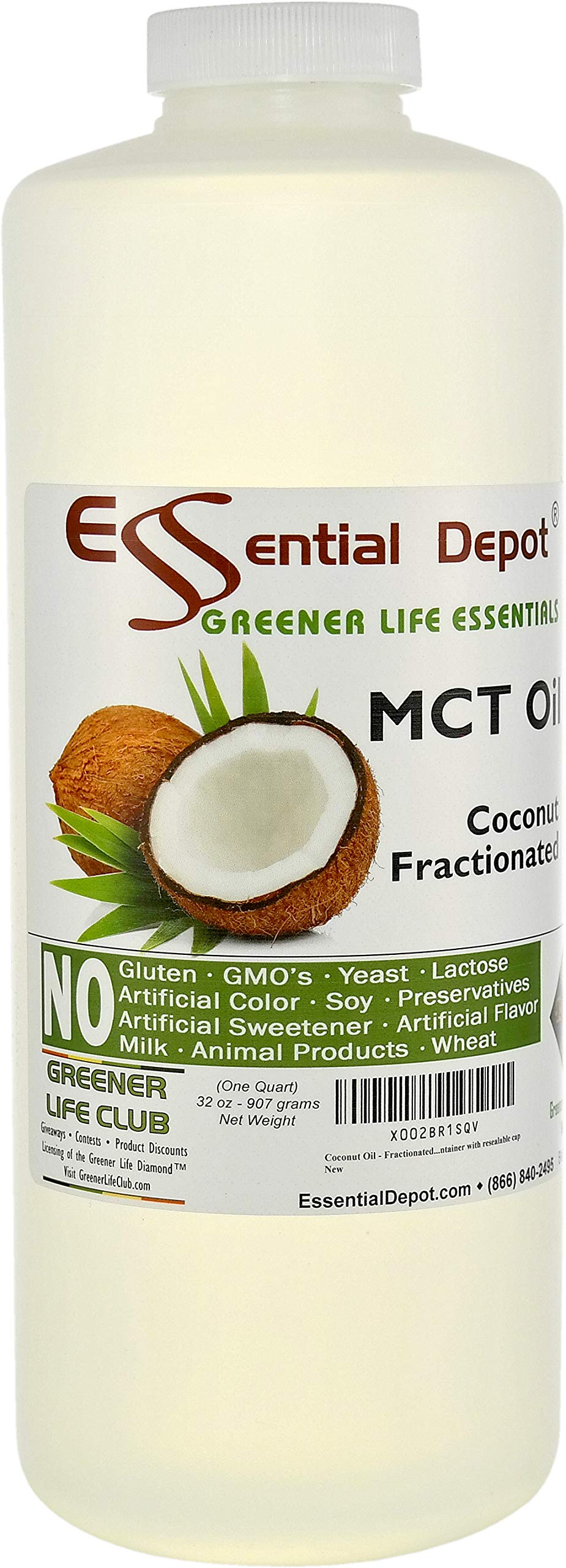 Essential Depot Fractionated MCT Coconut Oil - 160 Fl Oz - image 6