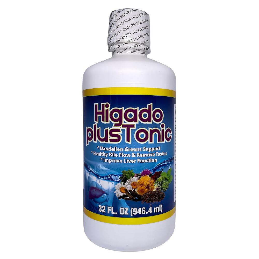 Productos El Colibri Higado Plus Tonic Liquid Supplement - 32 Fl Oz