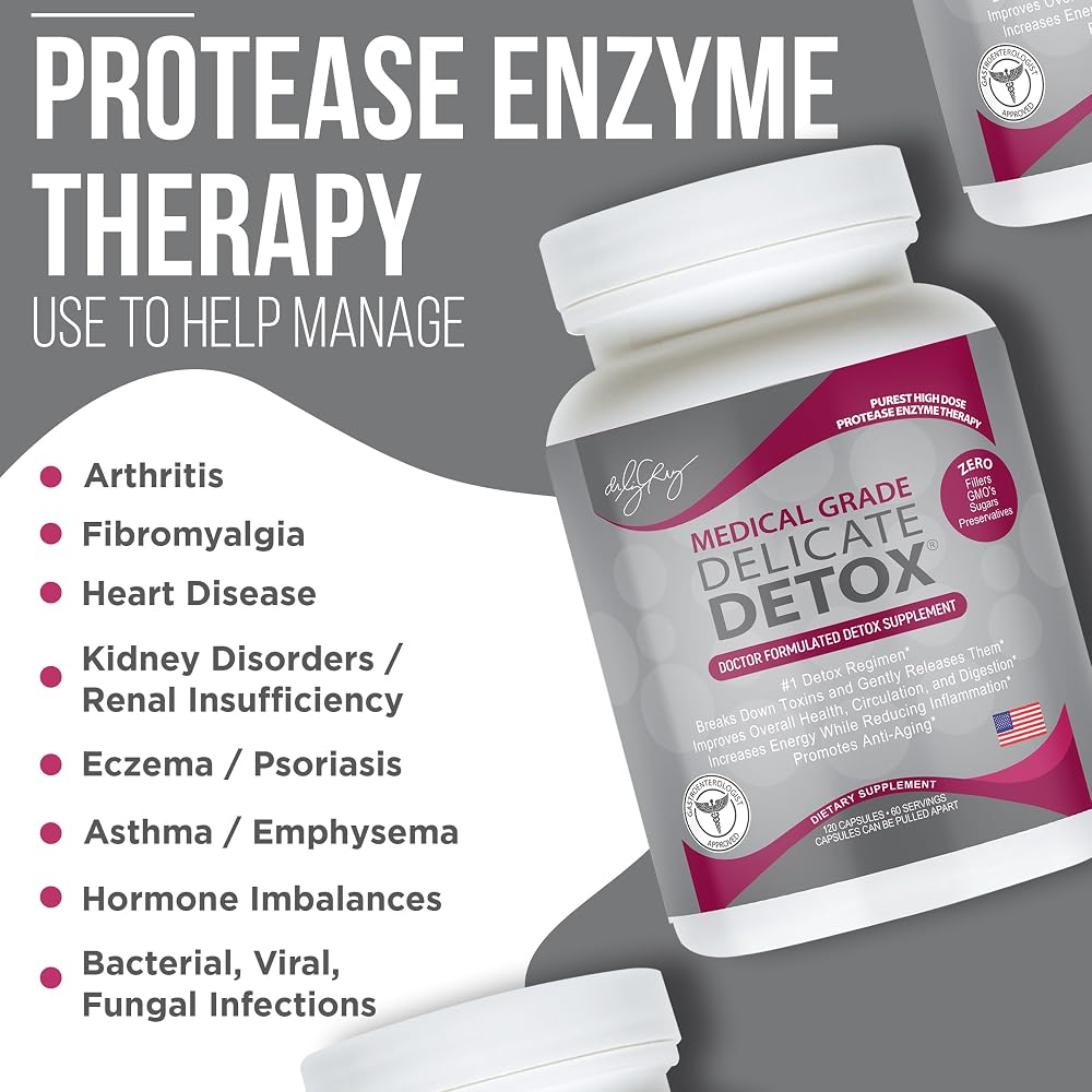 Dr. Liz Cruz Delicate Detox - Enzymes Supplement - image 3