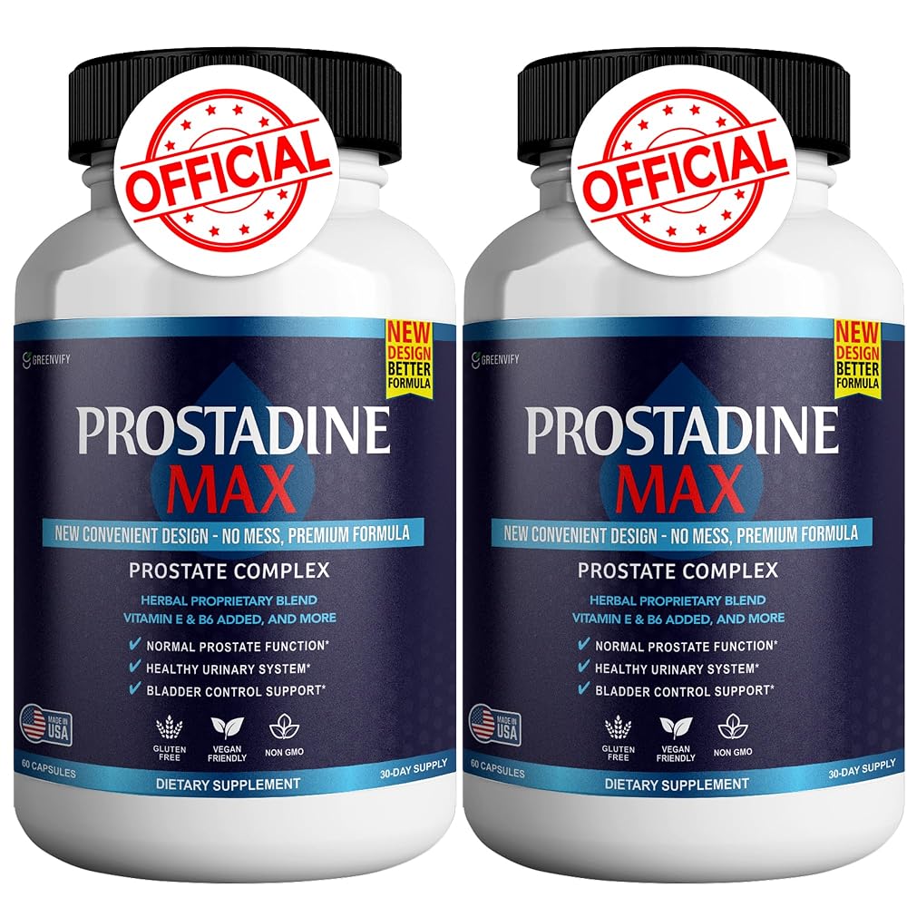 GREENVIFY Prostadine Max Prostate Supplements for Men Capsules