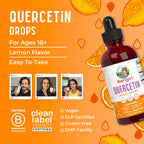 MaryRuth's Quercetin Liquid Drops 500mg - 4 Fl Oz - image 9