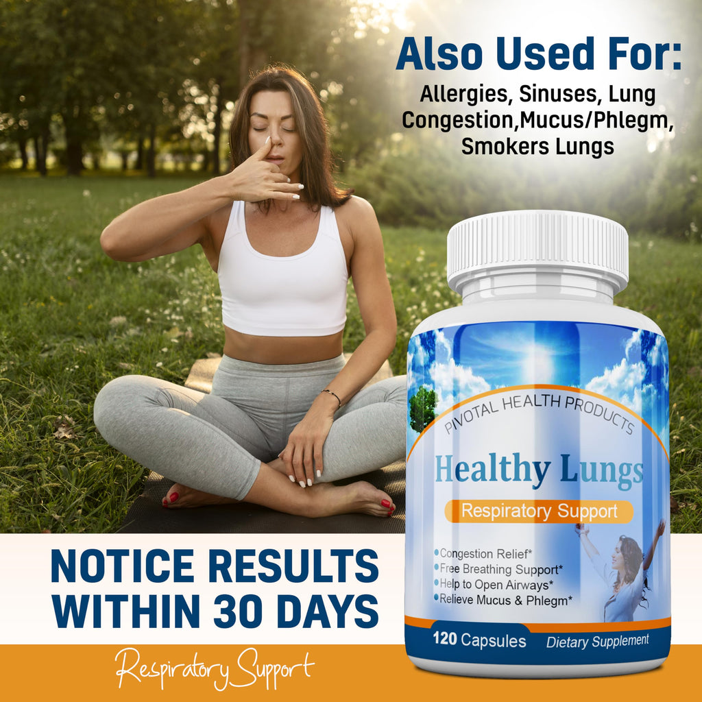 Serrasolv 360 Healthy Lungs Respiratory Support - 120 Capsules - image 8