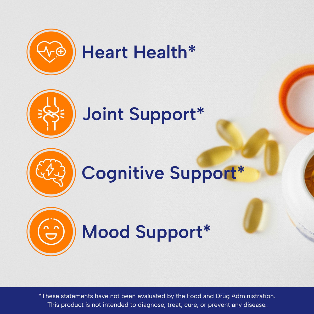 OmegaVia Ultra Concentrated Omega 3 Fish Oil 1135 mg - 60 Softgels - image 3