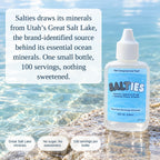 Salties Electrolyte Drops l Unflavored Electrolyte Drip Drops