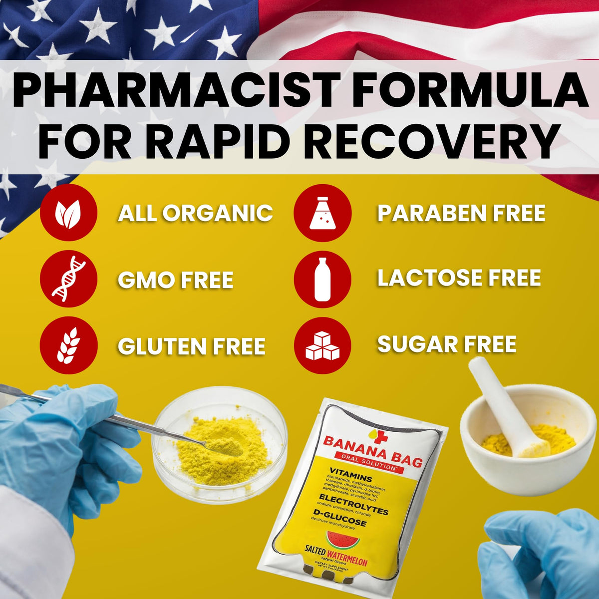 Banana Bag Oral Solution - Natural Lemon-Lime