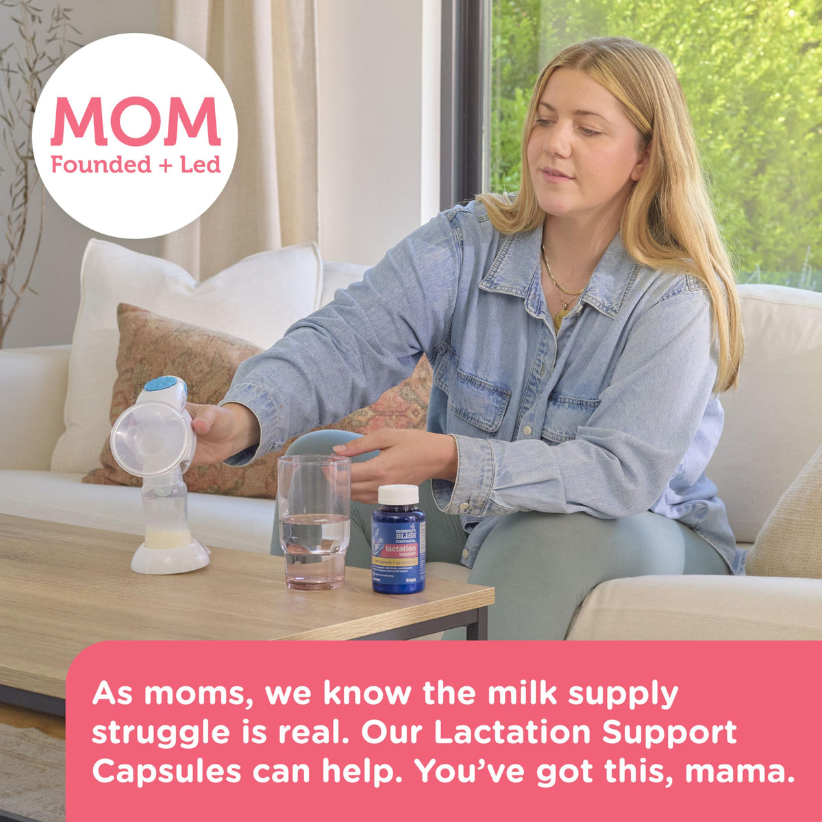 Mommy's Bliss Postnatal Lactation Support with Probiotics - 60 Capsules - image 4