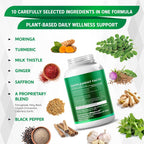 NESSARIT Complete 10-in-1 Moringa with Turmeric - 150 Capsules - image 3