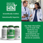 Health Thru Nutrition CoQ-10 100mg with BioPerine