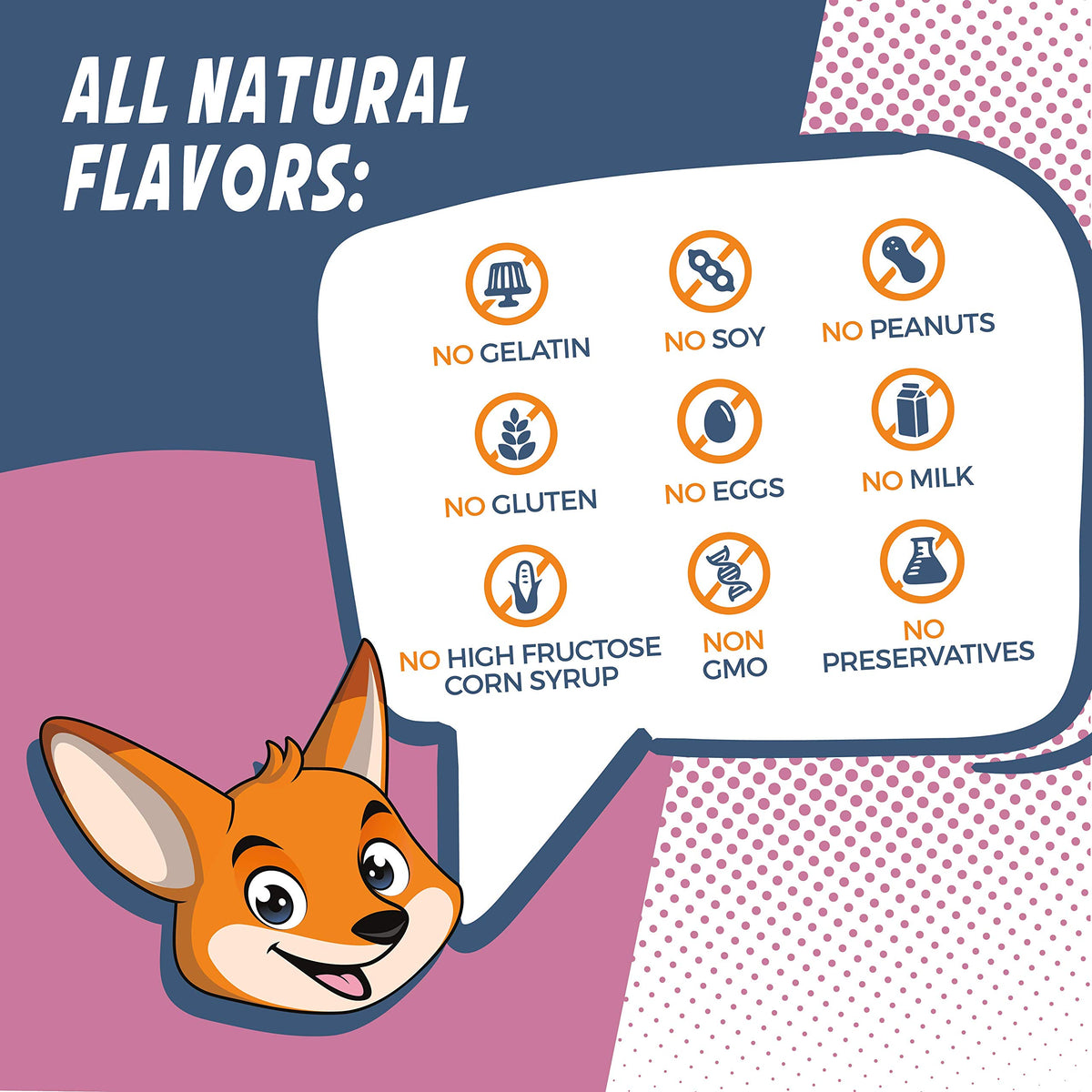 MIGHTY FOX VITAMINS Iron Gummies for Kids