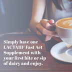 Lactaid Fast Act Lactose Intolerance Chewables Vanilla Twist - 32 Packs - image 4