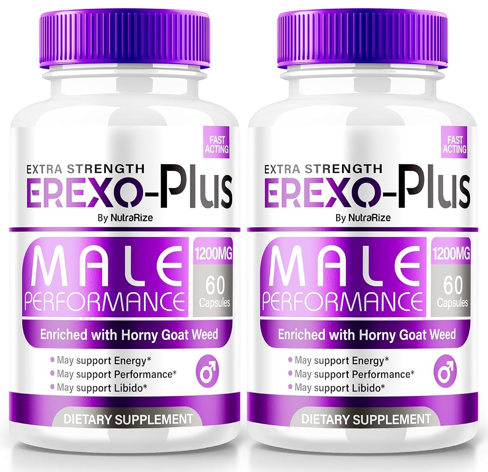 NutraRize Erexo Plus Advanced Male Capsules - 120 Capsules