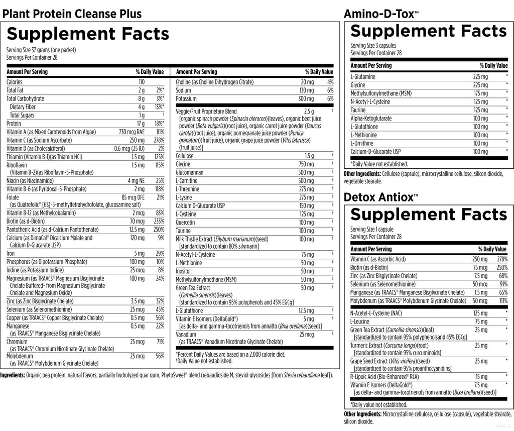 Designs for Health Plant Protein Cleanse Plus 14 Day Detox Program - image 3