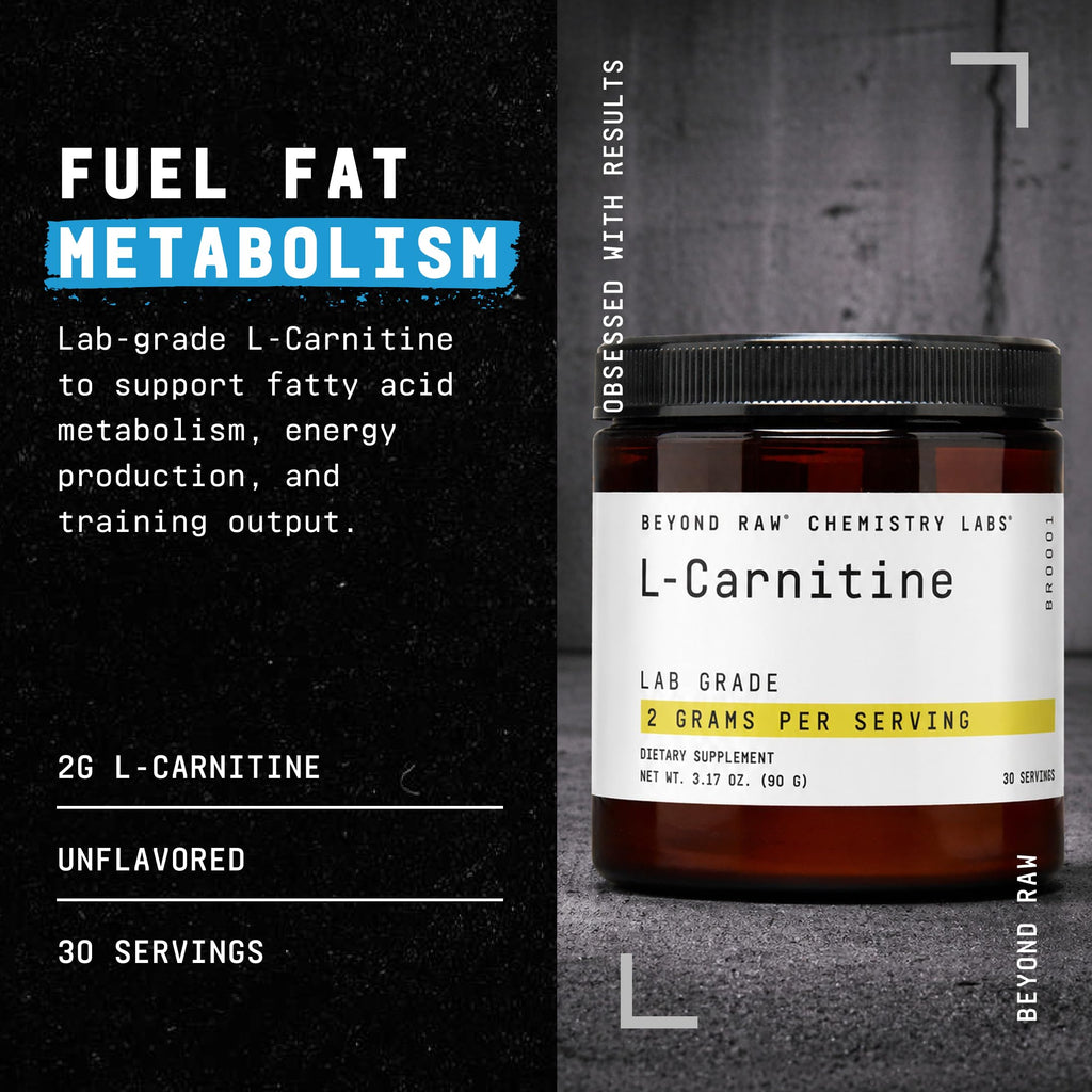 BEYOND RAW GNC L-Carnitine Powder - 30 Servings - image 2