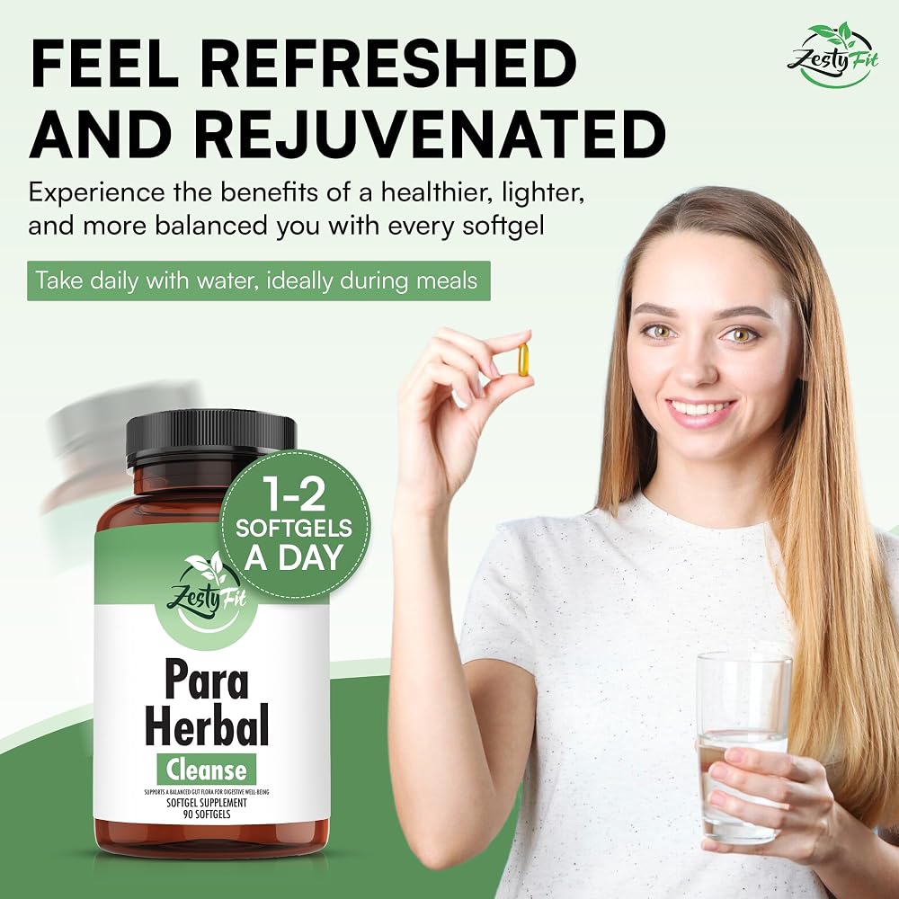 zestyfit para Purge Herbal Softgels - 90 Softgels - image 2