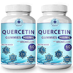 CARE 4 HARMONY Quercetin Gummies with Bromelain, Zinc & Vitamin D3 - 120 Count