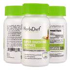 Herbadiet Digestive Enzyme Supplements Bromelain Papain - 60 Capsules - image 7